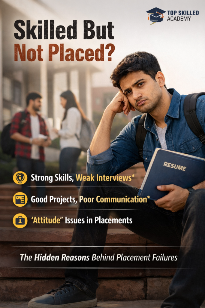 Skilled students not get Placed